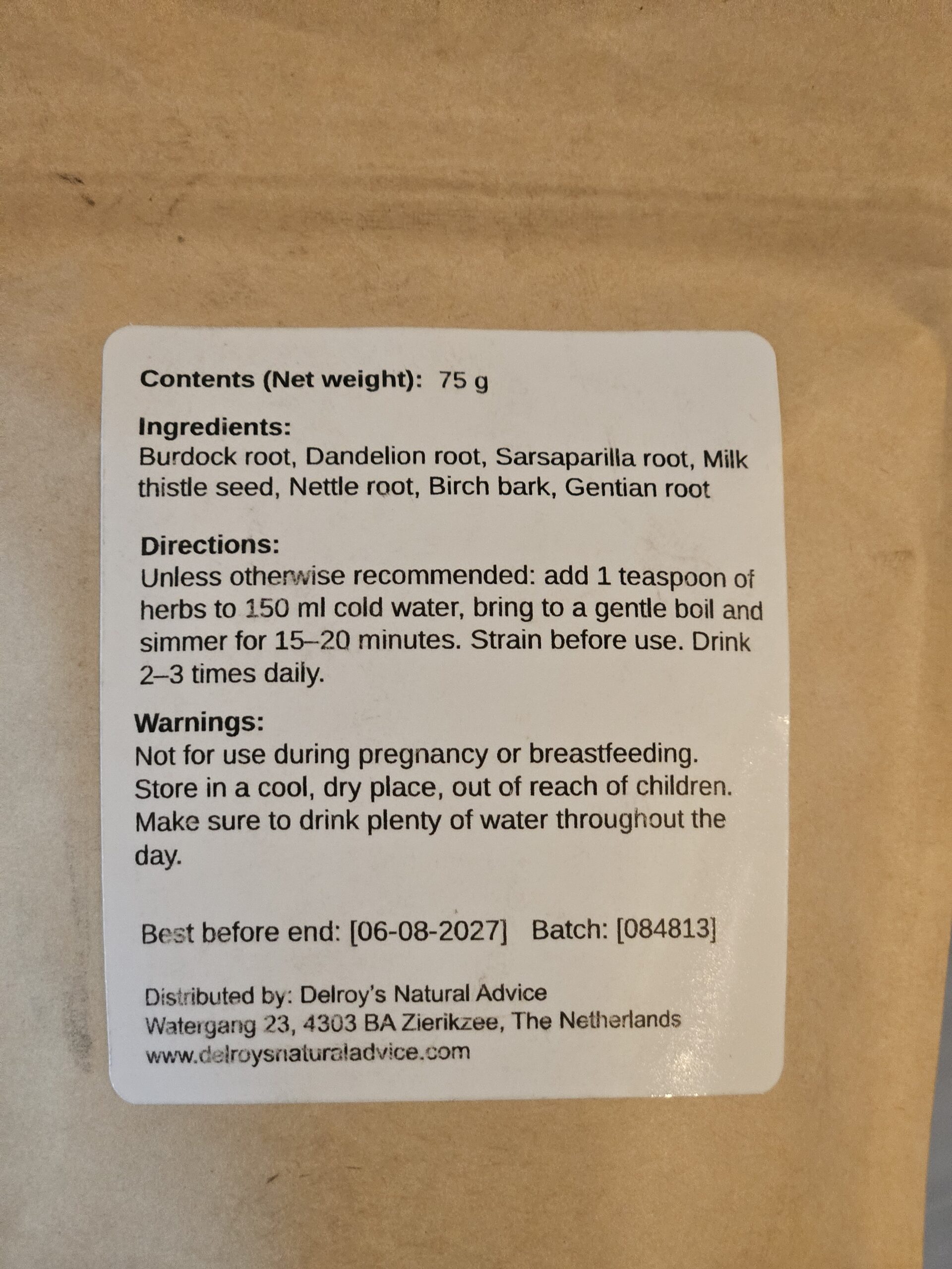 Vital Root - Detox blend - For deep cleansing - Image 2