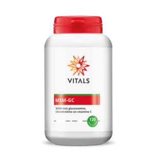 Vitals MSM-GC MSM met glucosamine,chondroïtine en vitamine C 120 tabletten